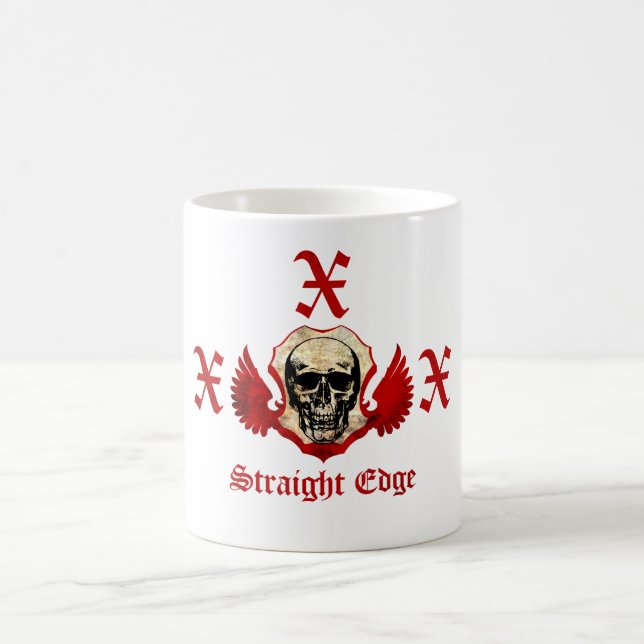 Straight Edge Coffee Mug (Center)