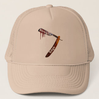 Straight Edge Straight Razor Trucker Hat