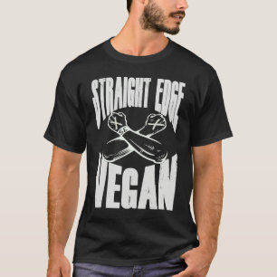 Straight Edge Vegan Anti Drug Punk T-Shirt