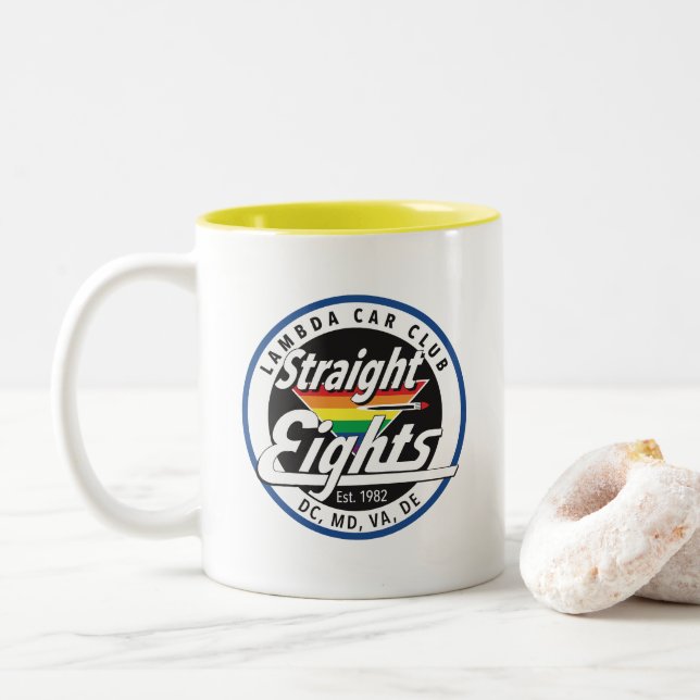 Straight Eights/LCCI Coffee Mug (With Donut)