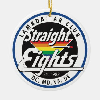 Straight Eights/LCCI Holiday Ornament