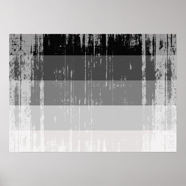 STRAIGHT FLAG DISTRESSED -.png Poster (Front)