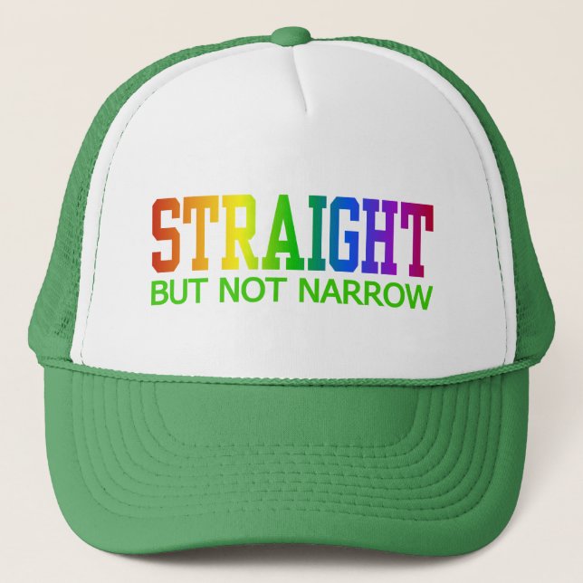 STRAIGHT hat - choose colour (Front)