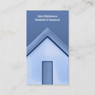 Straight House Business Card
