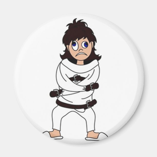 Straight Jacket Magnet (Front)