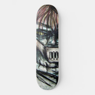 Straight Jacket Psycho Killer for Halloween Skateboard