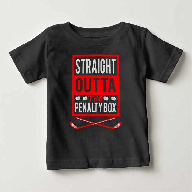 Straight Out of the Penalty Box Baby T-Shirt (Front)