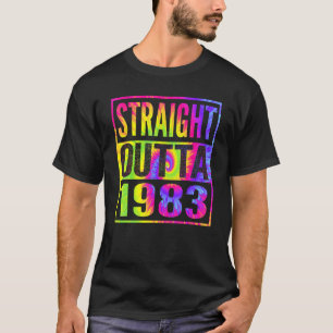Straight Outta 1983 39th Birthday For Her Him T-Shirt