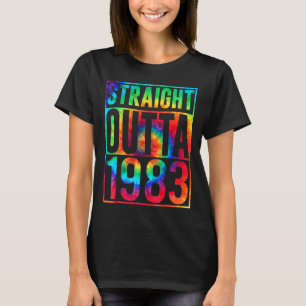 Straight Outta 1983 Dirty Thirty  40th Birthday T-Shirt