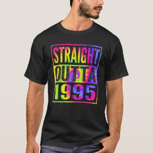 Straight Outta 1995 27th Birthday  For Her Him T-Shirt