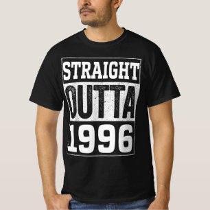 Straight Outta 1996 , 1996 Happy Birthday Gift T-Shirt