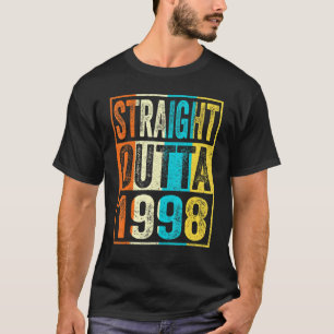 Straight Outta 1998  24 Year Old  24th Birthday T-Shirt