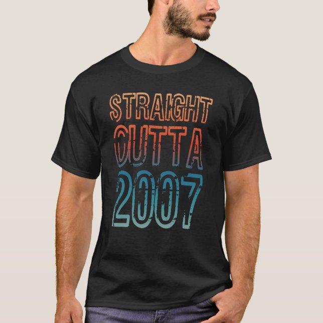 Straight Outta 2007 T-Shirt (Front)
