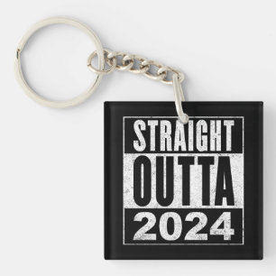 Straight Outta 2024 Key Ring