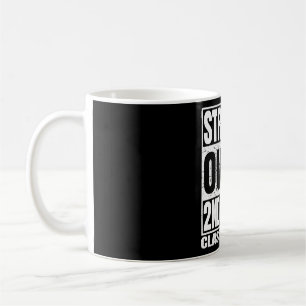 Straight Outta 2nd Grade Funny Graduation 2026 Sec Coffee Mug