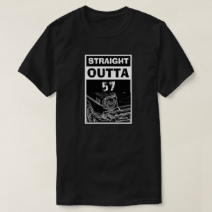 Straight Outta 57 Classic Chevy Car Retro Classic T-Shirt