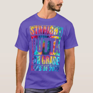 Straight Outta 5th Grade Class Of 2022 Graduation  T-Shirt