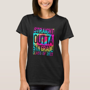 Straight Outta 5th Grade Great Graduation T-Shirt