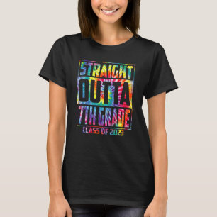 Straight Outta 7th Grade Class 2023 Seventh Grade T-Shirt