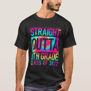 Straight Outta 8Th Grade Funny Great Graduation Ti T-Shirt