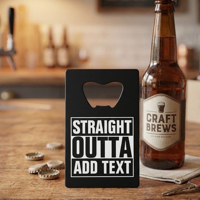 STRAIGHT OUTTA - add your text here/create own (Creator Uploaded)