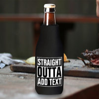 STRAIGHT OUTTA - add your text here/create own