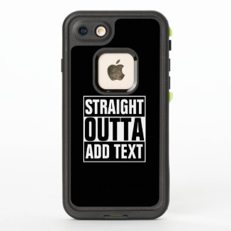 STRAIGHT OUTTA - add your text here/create own