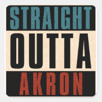 Straight Outta Akron Ohio OH
