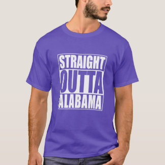 straight outta alabama shirt Relaxed Fit