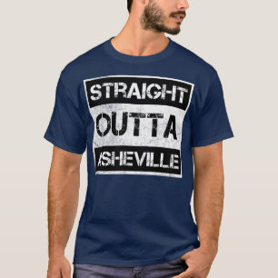 Straight Outta Asheville city North olina Vintage  T-Shirt