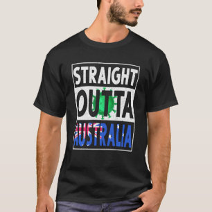 Straight Outta Australia Flu  Men Women Kids Sweat T-Shirt