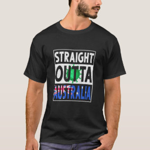 Straight Outta Australia Flu Men Women Kids Sweat T-Shirt
