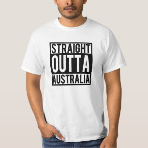 Straight Outta Australia funny shirt