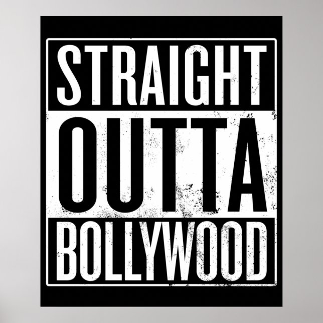 Straight Outta Bollywood Poster (Front)