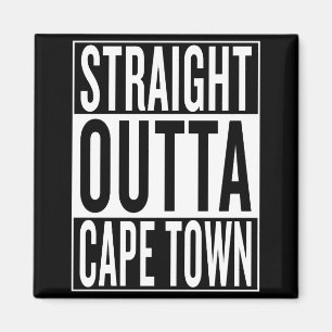 straight outta Cape Town Magnet