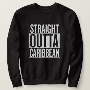 Straight outta Caribbean Rastafari Reggae Sweater
