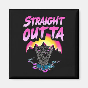 Straight Outta Chains Funny Disc Golf Player Mens  Magnet