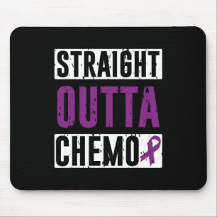 Straight Outta Chemo Pancreatic Cancer Survivor Mouse Pad