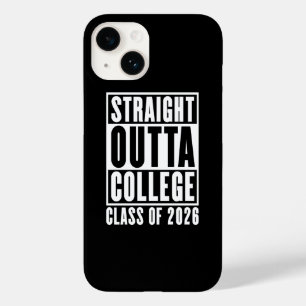Straight Outta College Class of 2026 Case-Mate iPhone 14 Case