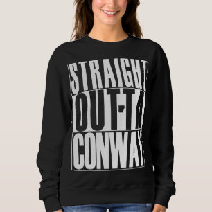 Straight Outta Conway by Merch Creation Studio Sweatshirt