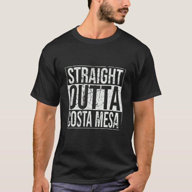 Straight Outta Costa Mesa Vintage T-Shirt (Front)