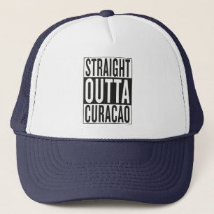 straight outta Curacao Trucker Hat