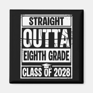 Straight outta eighth grade graduation class of magnet