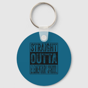 Straight outta elementary school class 2026 key ring