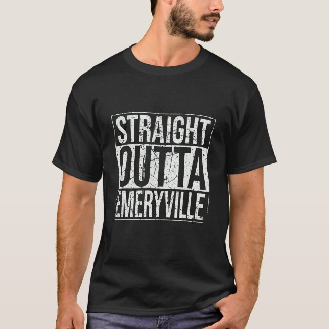 Straight Outta Emeryville Vintage T-Shirt (Front)