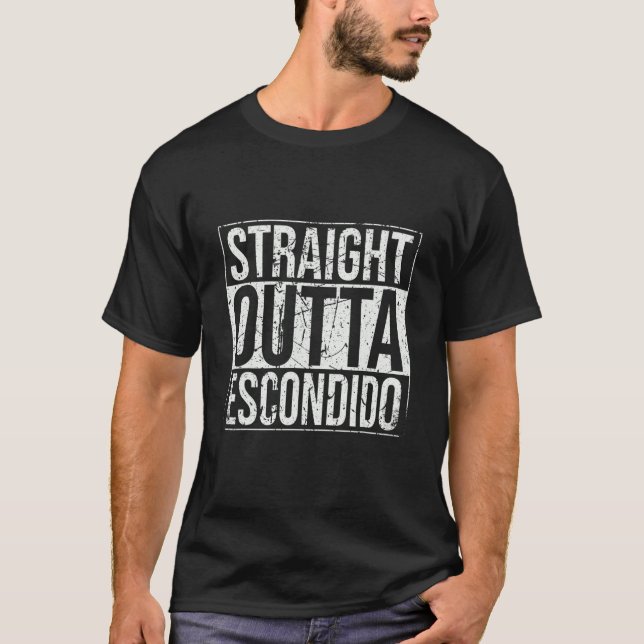 Straight Outta Escondido Vintage T-Shirt (Front)