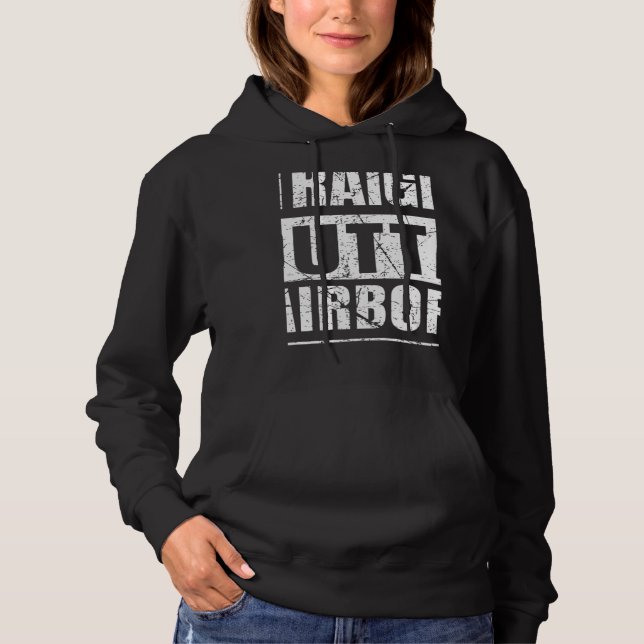 Straight Outta Fairborn Ohio Hoodie (Front)