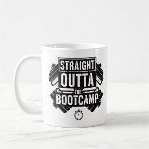 Straight Outta Fitness gym Workout Coffee Mug