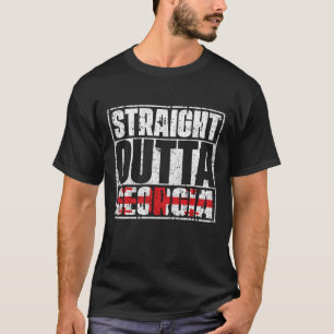 Straight Outta Georgia Flag T-Shirt