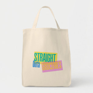 Straight outta groceries  tote bag